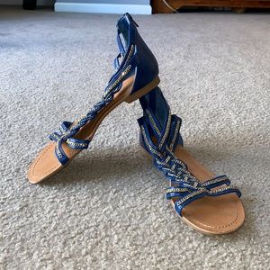Aldo Zip Up Sandals